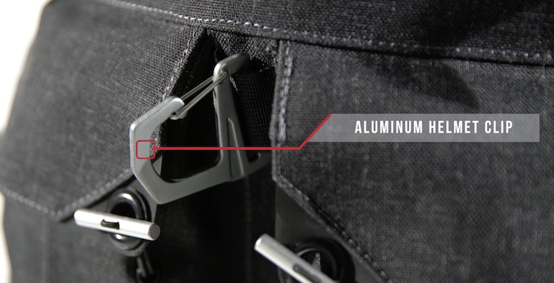 Velomacchi Speedway Aluminum Helmet Clip